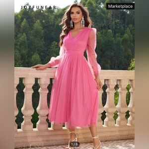 Hot Pink SHEIN Dress •|Open to Trade|•